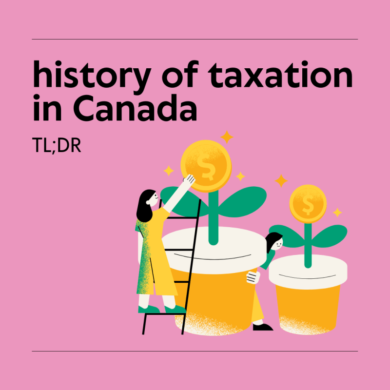 A Brief History of Canadian Taxation&nbsp;(TL;DR)